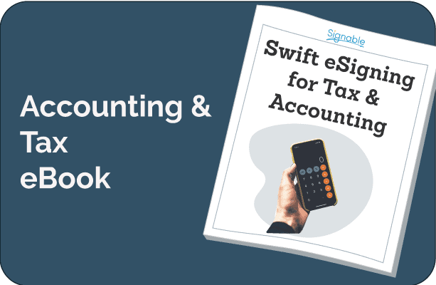 Swift eSignatures for Accountancy & Tax