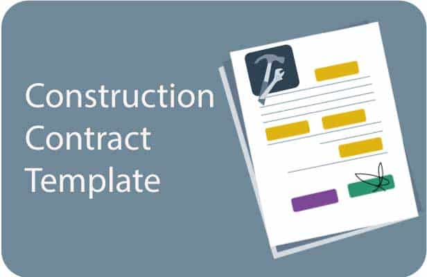Construction contract template – Construction agreement
