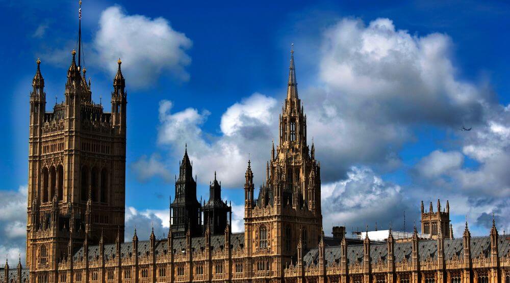 Exterior shot of house of commons