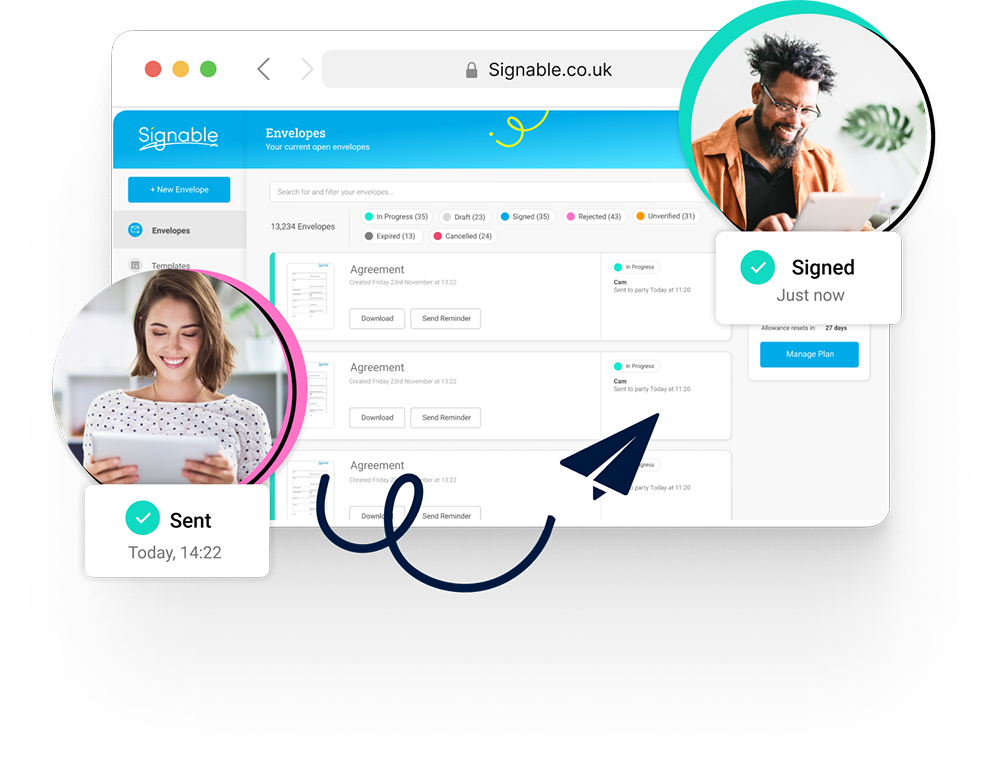 Discover Signable esignatures - screenshot