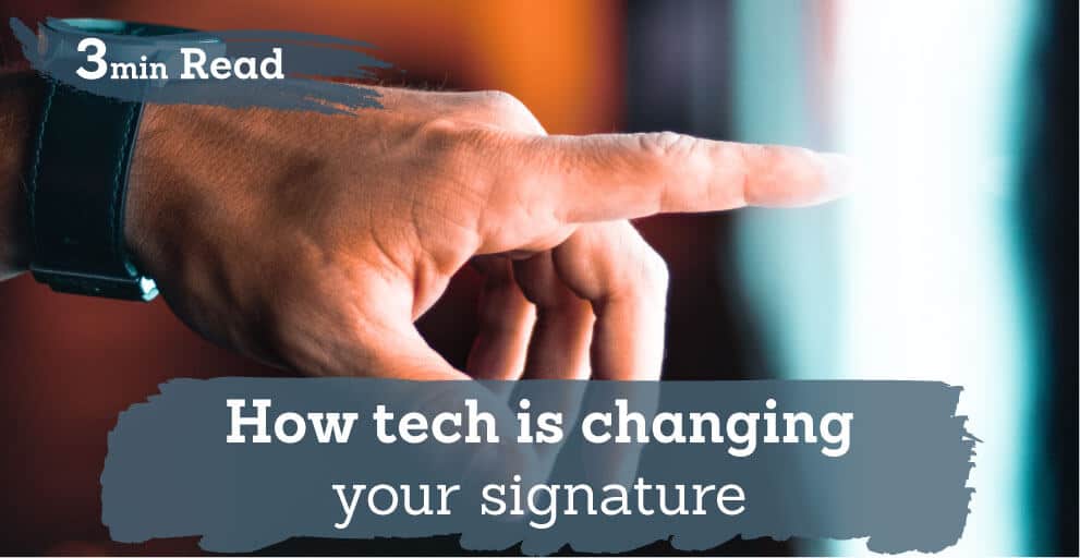How biometric fingerprint tech is transforming your signature Signable